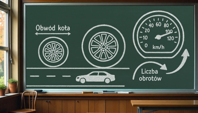 Zmiana rozmiaru kół – jak wpływa na obwód, liczbę obrotów i prędkościomierz?